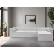 Corner Sofa Fora - Grey Grey Corner Sofa Fora - Grey Grey