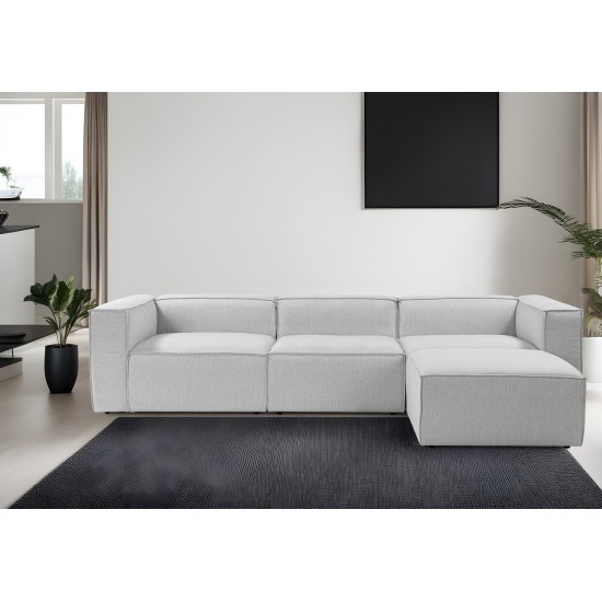 Corner Sofa Fora - Grey Grey Corner Sofa Fora - Grey Grey