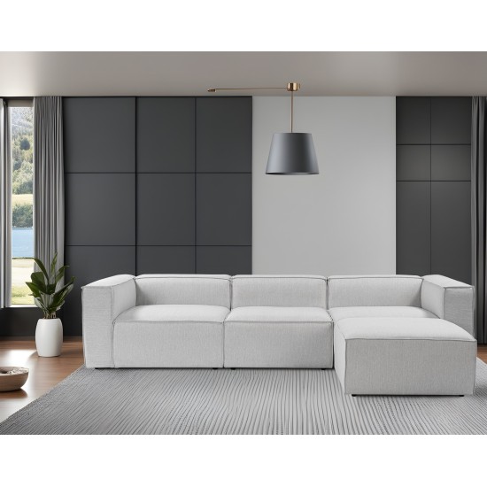 Corner Sofa Fora - Grey Grey Corner Sofa Fora - Grey Grey