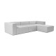Corner Sofa Fora - Grey Grey Corner Sofa Fora - Grey Grey