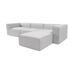 Corner Sofa Fora - Grey Grey
