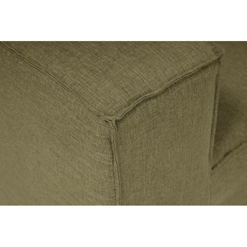 Γωνιακός Καναπές - Fora - Χρώμα Πράσινο - 296x185x66