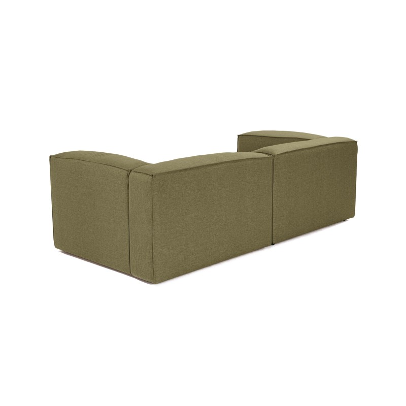 Διθέσιος Καναπές - Fora - Χρώμα Πράσινο - 214x66εκ