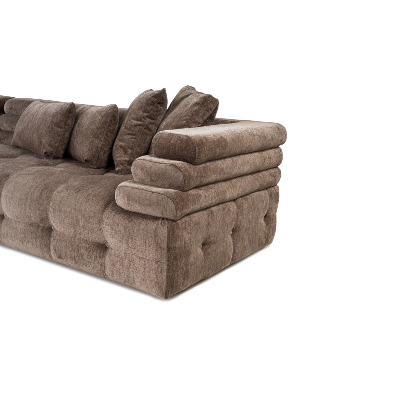 Corner Sofa Boston Corner Left (Chl-2R) Grey