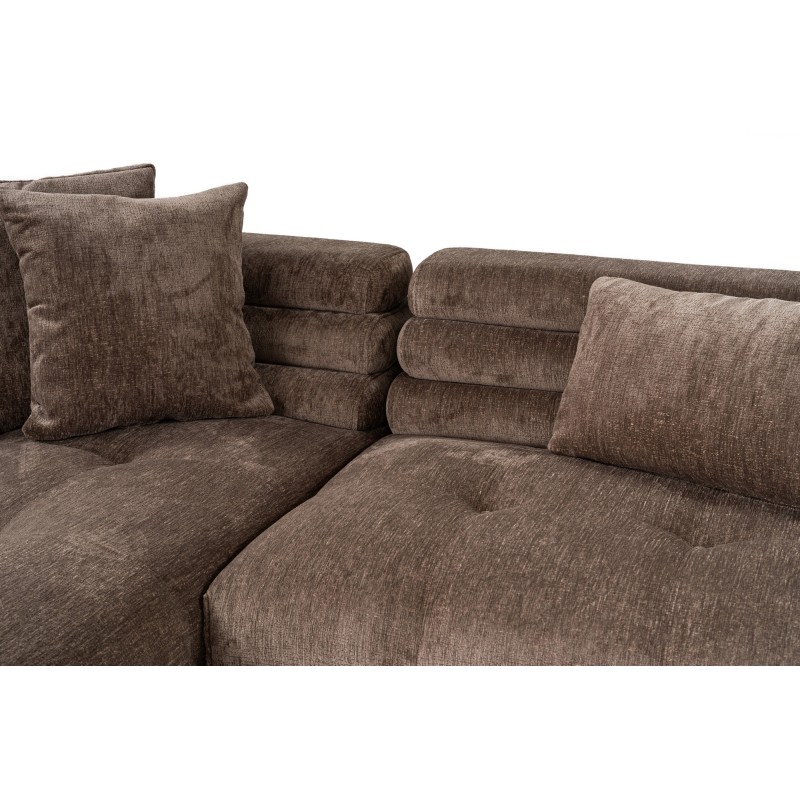 Corner Sofa Boston Corner Left (Chl-2R) Grey