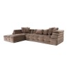 Corner Sofa Boston Corner Left (Chl-2R) Grey