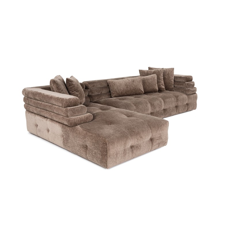 Corner Sofa Boston Corner Left (Chl-2R) Grey