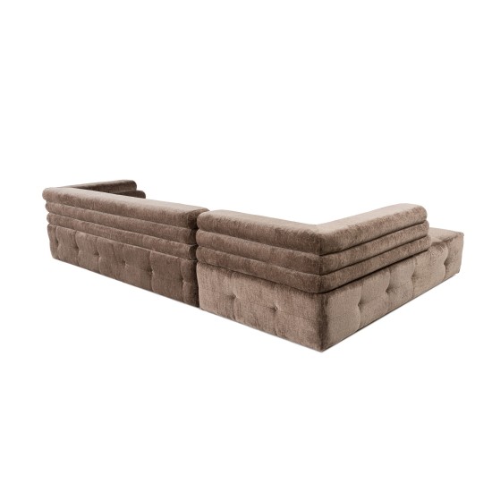 Corner Sofa Boston Corner Left (Chl-2R) Grey