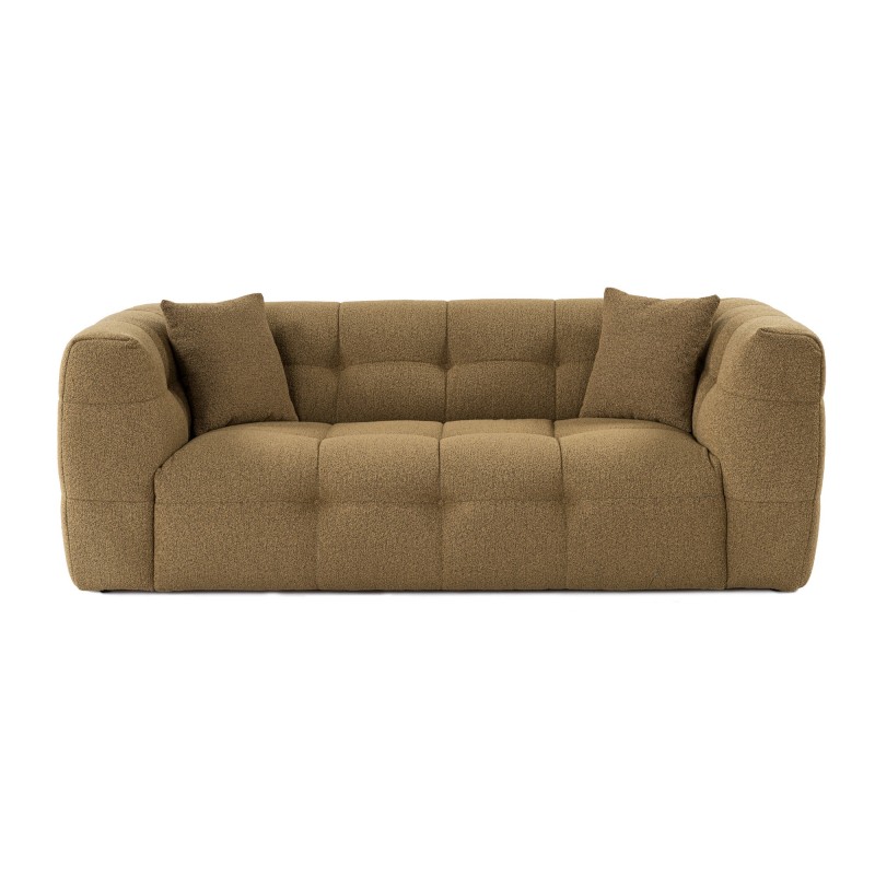 Διθέσιος Καναπές - Cady - Χρώμα Χακί - 195x100x72εκ