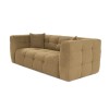 Διθέσιος Καναπές - Cady - Χρώμα Χακί - 195x100x72εκ