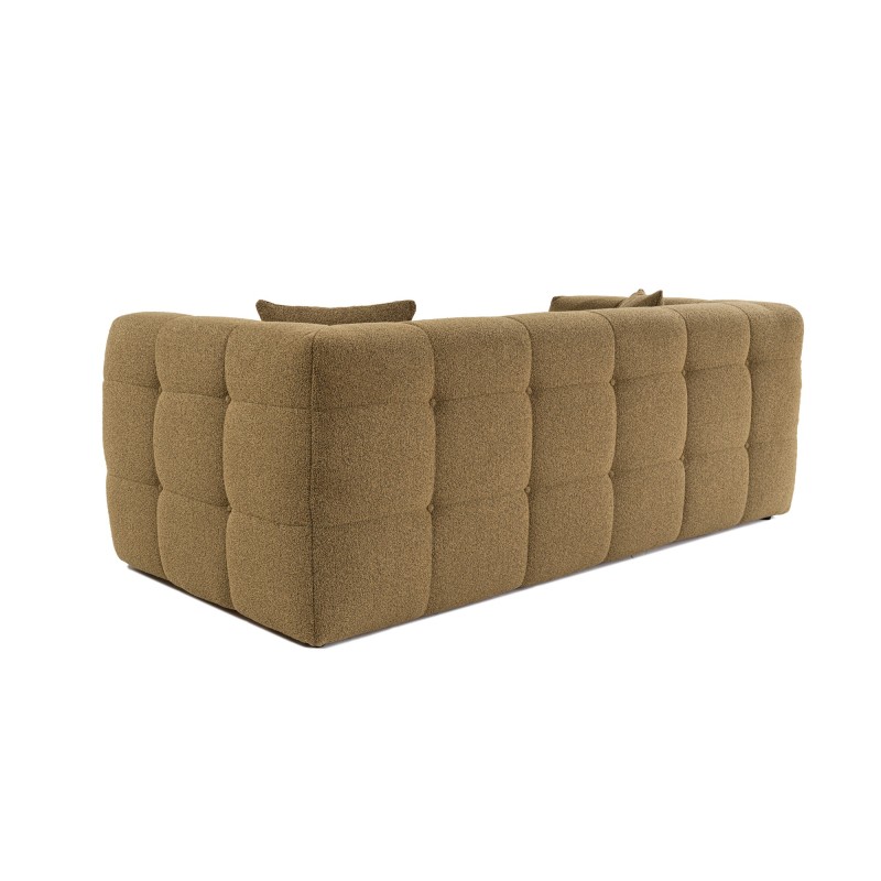 Διθέσιος Καναπές - Cady - Χρώμα Χακί - 195x100x72εκ