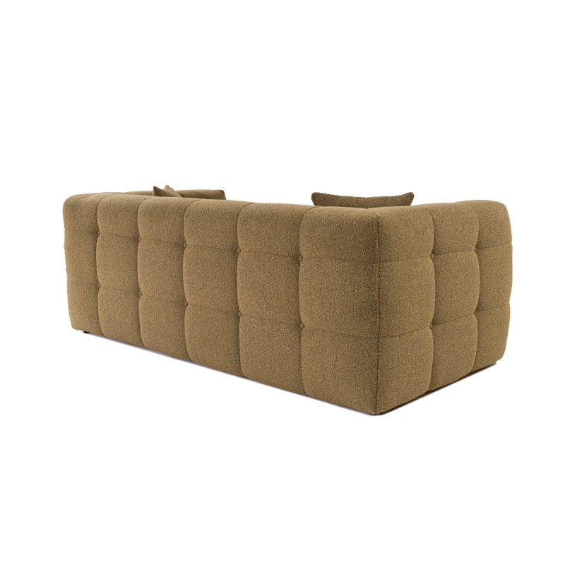 Διθέσιος Καναπές - Cady - Χρώμα Χακί - 195x100x72εκ