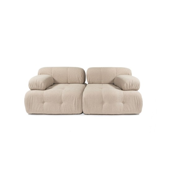 2-Seat Sofa Doblo 2 Seater ( L1-1R) - Peach Peach