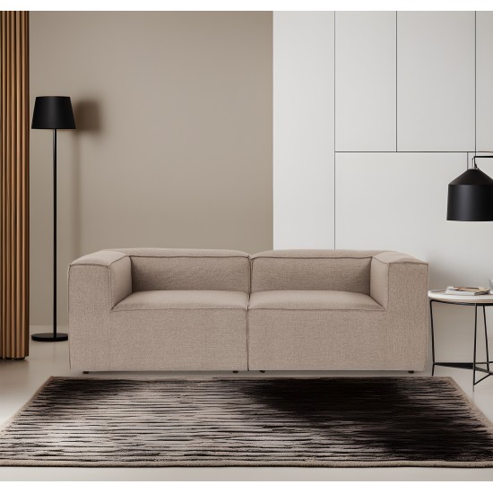 2-Seat Sofa Fora 2 Seater - Brown Brown 2-Seat Sofa Fora 2 Seater - Brown Brown