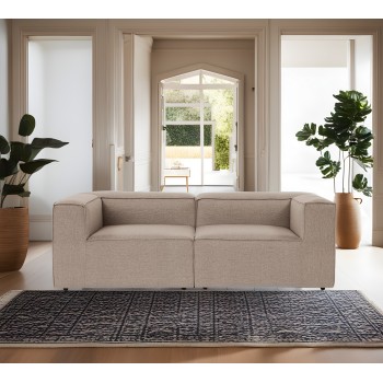 2-Seat Sofa Fora 2 Seater - Brown Brown