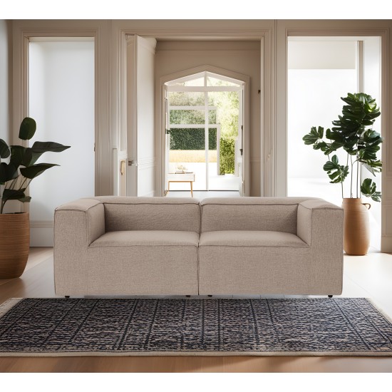 2-Seat Sofa Fora 2 Seater - Brown Brown 2-Seat Sofa Fora 2 Seater - Brown Brown