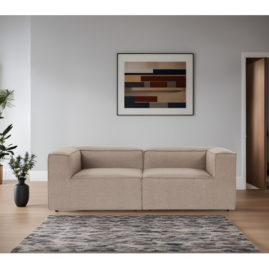 2-Seat Sofa Fora 2 Seater - Brown Brown 2-Seat Sofa Fora 2 Seater - Brown Brown