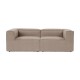 2-Seat Sofa Fora 2 Seater - Brown Brown 2-Seat Sofa Fora 2 Seater - Brown Brown