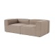 2-Seat Sofa Fora 2 Seater - Brown Brown 2-Seat Sofa Fora 2 Seater - Brown Brown