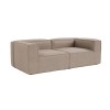 2-Seat Sofa Fora 2 Seater - Brown Brown
