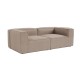 2-Seat Sofa Fora 2 Seater - Brown Brown 2-Seat Sofa Fora 2 Seater - Brown Brown