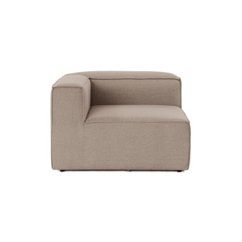 1-Seat Sofa Fora L1 - Brown Brown