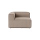 1-Seat Sofa Fora L1 - Brown Brown