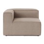 1-Seat Sofa Fora L1 - Brown Brown