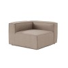 1-Seat Sofa Fora L1 - Brown Brown