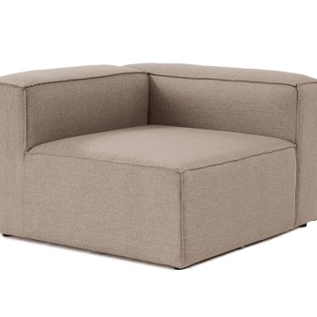 1-Seat Sofa Fora L1 - Brown Brown