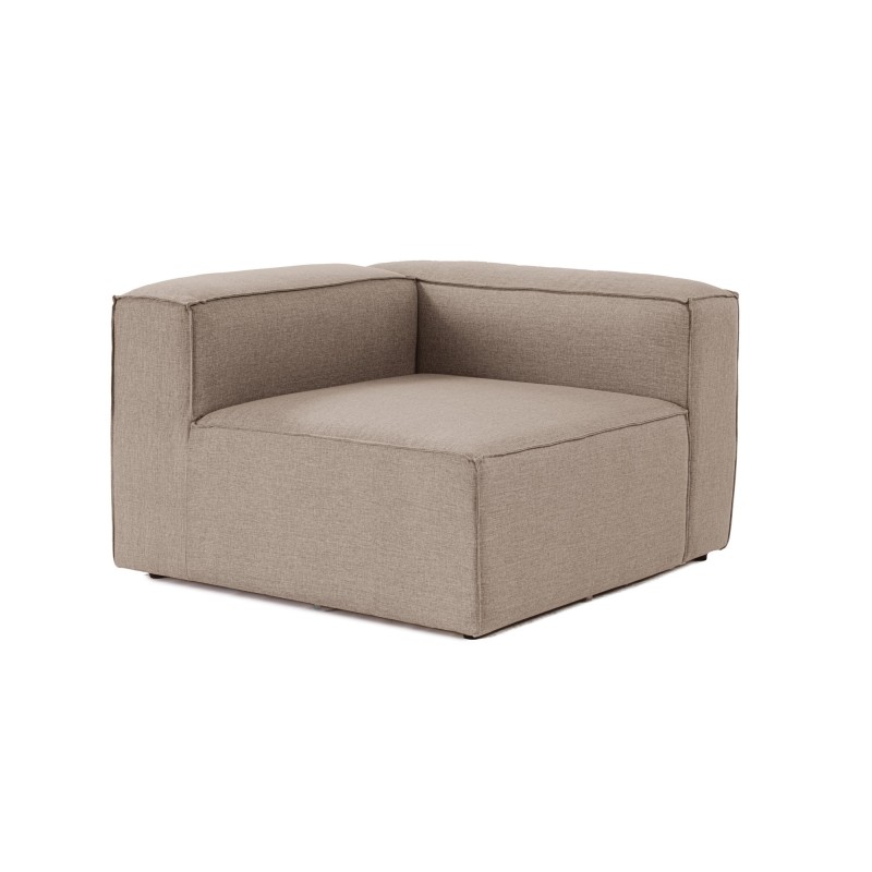 1-Seat Sofa Fora L1 - Brown Brown
