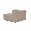1-Seat Sofa Fora L1 - Brown Brown