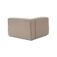 1-Seat Sofa Fora L1 - Brown Brown