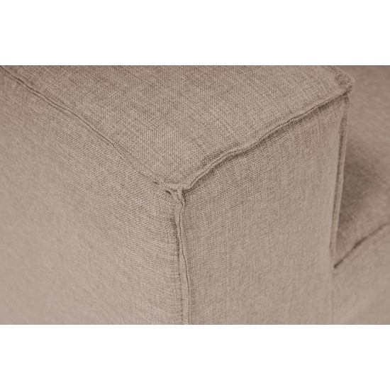 1-Seat Sofa Fora L1 - Brown Brown