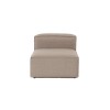 1-Seat Sofa Fora O1 - Brown Brown