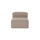 1-Seat Sofa Fora O1 - Brown Brown