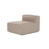 1-Seat Sofa Fora O1 - Brown Brown