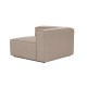 1-Seat Sofa Fora 1R - Brown Brown