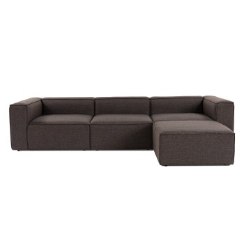 Corner Sofa Fora - Dark Brown Dark Brown