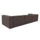 Corner Sofa Fora - Dark Brown Dark Brown