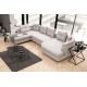 Corner Sofa Padova Corner-2-Left - Light Grey Light Grey Corner Sofa Padova Corner-2-Left - Light Grey Light Grey