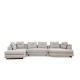 Corner Sofa Padova Corner-2-Left - Light Grey Light Grey Corner Sofa Padova Corner-2-Left - Light Grey Light Grey