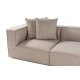Corner Sofa Sora (L1-O1-O1-1R-POUFFE ) - Sand Beige Sand Beige Atelier del Sofa Corner Sofa Sora (L1-O1-O1-1R-POUFFE ) - Sand Beige Sand Beige
