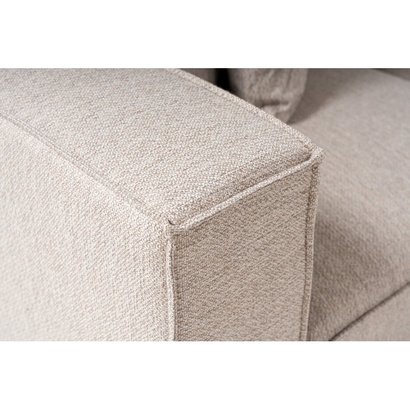 Atelier del Sofa Corner Sofa Sora (L1-O1-O1-1R-POUFFE ) - Sand Beige Sand Beige