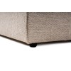 Atelier del Sofa Corner Sofa Sora (L1-O1-O1-1R-POUFFE ) - Sand Beige Sand Beige