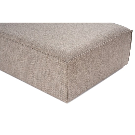 Corner Sofa Sora (L1-O1-O1-1R-POUFFE ) - Sand Beige Sand Beige Atelier del Sofa Corner Sofa Sora (L1-O1-O1-1R-POUFFE ) - Sand Beige Sand Beige