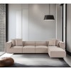 Atelier del Sofa Corner Sofa Sora (L1-O1-O1-1R-POUFFE ) - Sand Beige Sand Beige