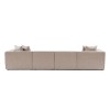 Atelier del Sofa Corner Sofa Sora (L1-O1-O1-1R-POUFFE ) - Sand Beige Sand Beige