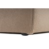 Atelier del Sofa Corner Sofa Sora (L1-O1-O1-1R-POUFFE ) - Cappuccino Cappuccino