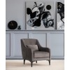 Wing Chair Astana - Anthracite Anthracite